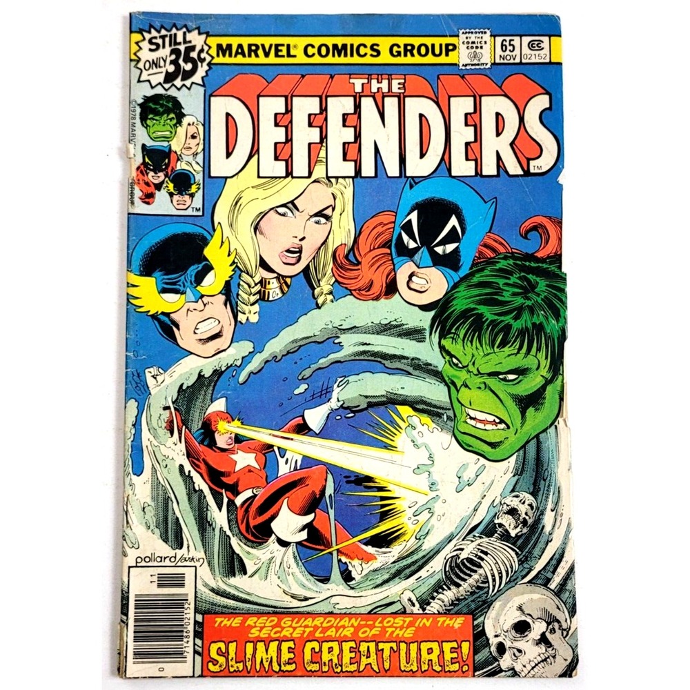 THE DEFENDERS #65 (1978) / FN / NEWSSTAND / HULK